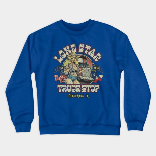 Lone Star Truck Stop 1964 Crewneck Sweatshirt by JCD666